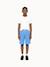 Short en jersey de coton drop Blue 5 - vertbaudet enfant 