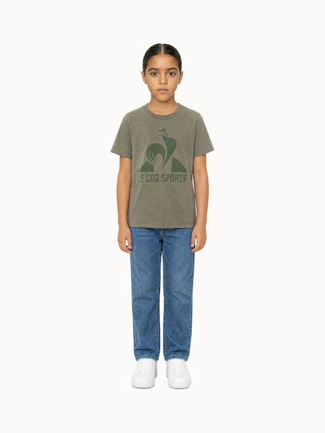 T-shirt essentiel en jersey de coton essentiels Kaki 5 - vertbaudet enfant 