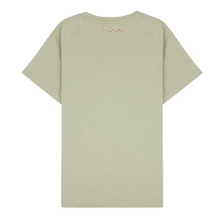 T-shirt garçon manches courtes evan Beige+Marine 3 - vertbaudet enfant 