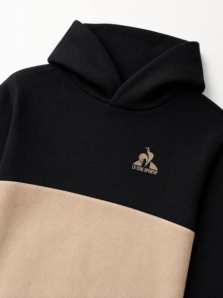 Sweat à capuche en double face colorblock noel Black 4 - vertbaudet enfant 