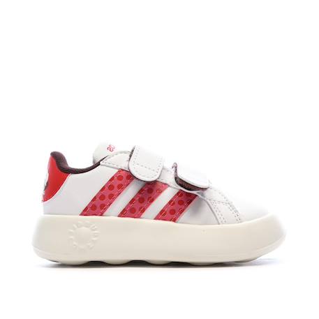 Basket fille minnie grand court Blanc 1 - vertbaudet enfant 