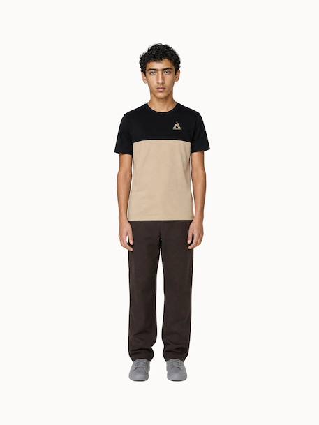T-shirt en jersey de coton colorblock Black 5 - vertbaudet enfant 
