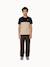 T-shirt en jersey de coton colorblock Black 5 - vertbaudet enfant 