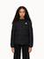 Doudoune à capuche déperlante essentiel Black 1 - vertbaudet enfant 
