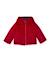 Manteau en fausse fourrure pour fille avec motif cœurs et fermeture zippée Rouge 2 - vertbaudet enfant 