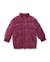 Manteau fille matelassé avec finition veloutée et col montant Violet 2 - vertbaudet enfant 