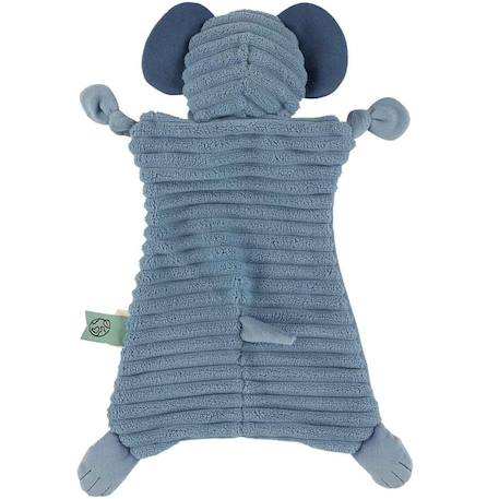 Doudou animal 33 cm Bleu+Jaune+Orange+Rose+Vert 2 - vertbaudet enfant 