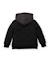 Blouson garçon matelassé avec capuche et style bomber Noir 3 - vertbaudet enfant 