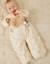 Gigoteuse manches amovibles gaze de coton bio Blanc+Ecru 2 - vertbaudet enfant 