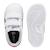 Baskets basses à scratch Puma blanc noir aqua rouge 4 - vertbaudet enfant 