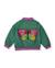 Veste en toile fille avec broderie papillon Vert 2 - vertbaudet enfant 