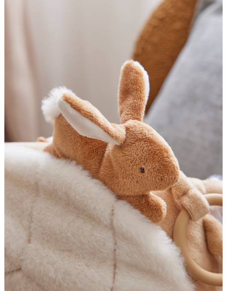 Peluche d'activités bali en veloudoux et mousseline Beige 5 - vertbaudet enfant 