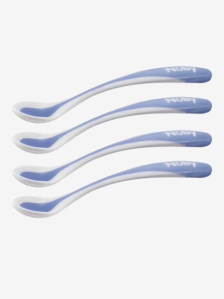 Lot de 4 cuillères bébé thermosensibles Aléatoire 5 - vertbaudet enfant 