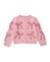 Gilet fille en tricot avec nœuds et boutons Rose 2 - vertbaudet enfant 