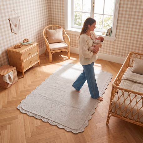 Tapis miana Ecru 2 - vertbaudet enfant 