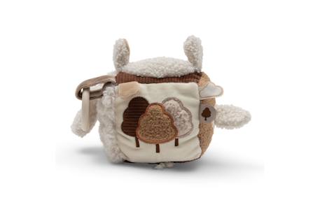 Cube d'activités spring garden Beige imprimé mouton+Blanc, rose, marron+Blanc, vert, marron+Bleu, vert d'eau, écru+Gris, marron, blanc+Rose, bleu, écru 5 - vertbaudet enfant 