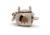 Cube d'activités spring garden Beige imprimé mouton+Blanc, rose, marron+Blanc, vert, marron+Bleu, vert d'eau, écru+Gris, marron, blanc+Rose, bleu, écru 5 - vertbaudet enfant 