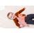 Doudou animal 33 cm Bleu+Jaune+Orange+Rose+Vert 9 - vertbaudet enfant 