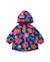 Ciré fille à imprimé floral et fermeture zippée Bleu 2 - vertbaudet enfant 