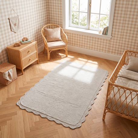 Tapis miana Ecru 4 - vertbaudet enfant 