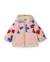 Manteau matelassé fille à motif floral et toucher chaud Rose 1 - vertbaudet enfant 