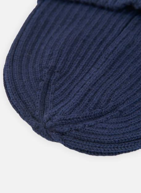 Bonnet uni garçon Bleu 3 - vertbaudet enfant 