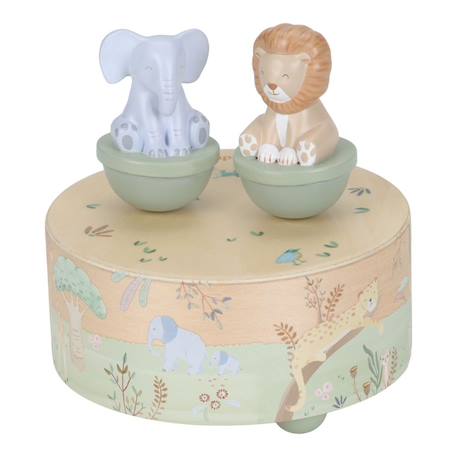 Boite à musique safari friends Vert 1 - vertbaudet enfant 