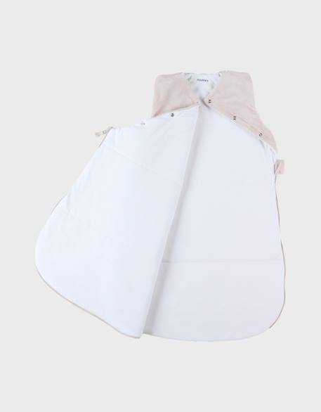 Gigoteuse 100cm veloudoux® - bali & snow Beige+Ecru 3 - vertbaudet enfant 