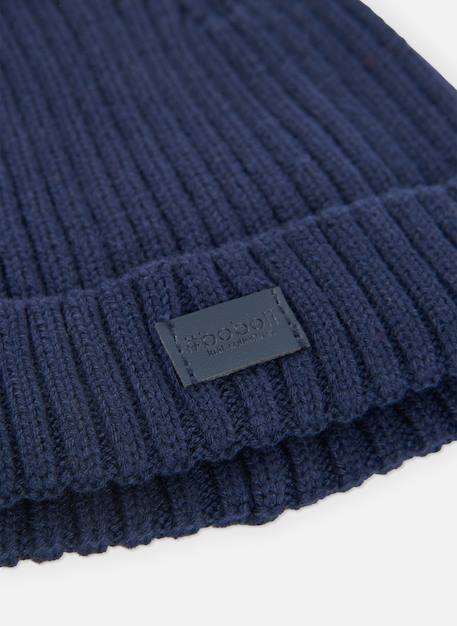 Bonnet uni garçon Bleu 2 - vertbaudet enfant 