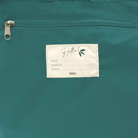 Sac à cordon enfant imperméable pour école piscine et sport Beige+Bleu+Orange+Rose+Vert+Vert menthe+Vert paon 39 - vertbaudet enfant 