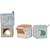 Lot de 4 cubes doux Forest friends+Safari friends 1 - vertbaudet enfant 