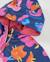 Ciré fille à imprimé floral et fermeture zippée Bleu 4 - vertbaudet enfant 