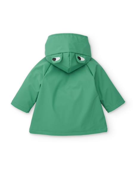 Ciré à capuche avec motif grenouille Vert 3 - vertbaudet enfant 