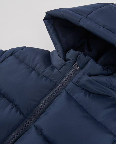 Manteau matelassé pour garçon avec capuche Bleu 3 - vertbaudet enfant 