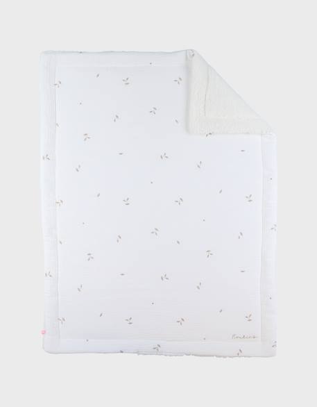 Couverture en gaze de coton bio 75x100CM Ecru 3 - vertbaudet enfant 