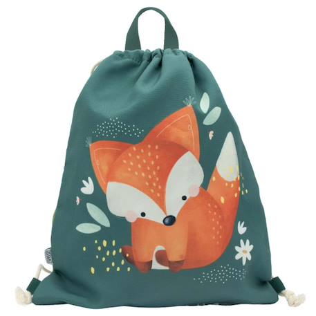 Sac à cordon enfant imperméable pour école piscine et sport Beige+Bleu+Orange+Rose+Vert+Vert menthe+Vert paon 36 - vertbaudet enfant 