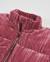 Manteau fille matelassé avec finition veloutée et col montant Violet 4 - vertbaudet enfant 