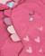Manteau en molleton pour bébé avec capuche Rose 4 - vertbaudet enfant 