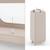 Lit Parapluie Kinderkraft LEODY UP 2 en 1 avec Table à Langer, Mobile Musical, Double Niveau et Pliage Rapide Facile Beige+Gris 4 - vertbaudet enfant 