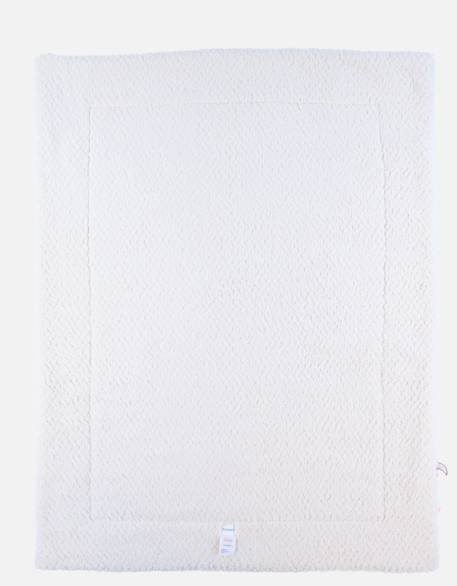 Couverture en mousseline et sherpa Rose 3 - vertbaudet enfant 