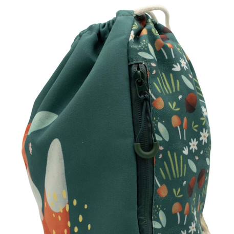 Sac à cordon enfant imperméable pour école piscine et sport Beige+Bleu+Orange+Rose+Vert+Vert menthe+Vert paon 38 - vertbaudet enfant 