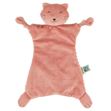 Doudou animal 33 cm Bleu+Jaune+Orange+Rose+Vert 7 - vertbaudet enfant 