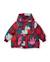 Manteau fille matelassé à imprimé floral et doublure sherpa Rouge 2 - vertbaudet enfant 