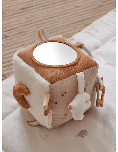 Cube activités bali Ecru 2 - vertbaudet enfant 