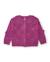 Gilet en tricot fille à détails floraux et toucher doux Violet 1 - vertbaudet enfant 