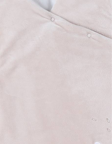 Gigoteuse 100cm veloudoux® - bali & snow Beige+Ecru 5 - vertbaudet enfant 
