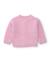 Gilet fille en tricot doux boutonné sur le devant Rose 2 - vertbaudet enfant 