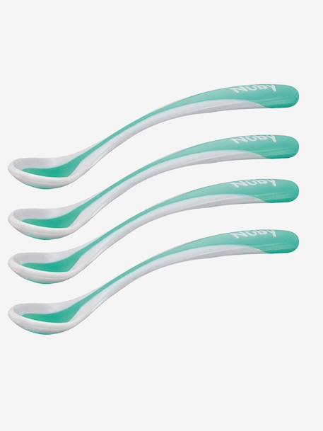 Lot de 4 cuillères bébé thermosensibles Aléatoire 6 - vertbaudet enfant 