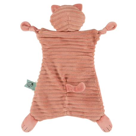 Doudou animal 33 cm Bleu+Jaune+Orange+Rose+Vert 8 - vertbaudet enfant 