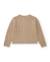 Cardigan de fille en tricot avec boutons frontaux et toucher chaleureux Beige 3 - vertbaudet enfant 
